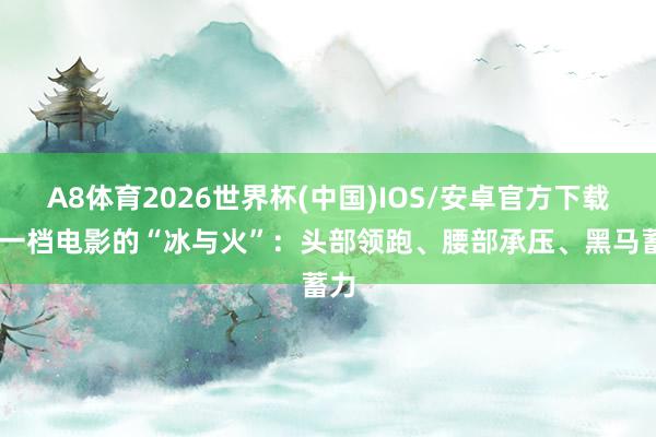 A8体育2026世界杯(中国)IOS/安卓官方下载 五一档电影的“冰与火”：头部领跑、腰部承压、黑马蓄力