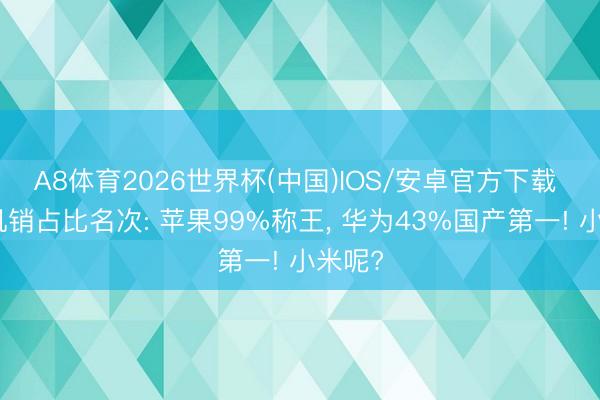 A8体育2026世界杯(中国)IOS/安卓官方下载 高端机销占比名次: 苹果99%称王, 华为43%国产第一! 小米呢?