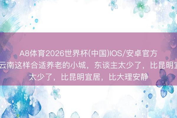 A8体育2026世界杯(中国)IOS/安卓官方下载 太过分了!云南这样合适养老的小城,东谈主太少了,比昆明宜居,比大理安静